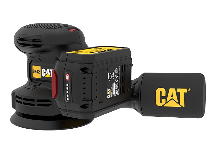 גוף מלטשת אקצנטרית "DX42B CAT 18V 5