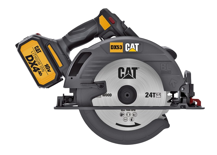 מסור עגול נטען 18V גוף CAT BL