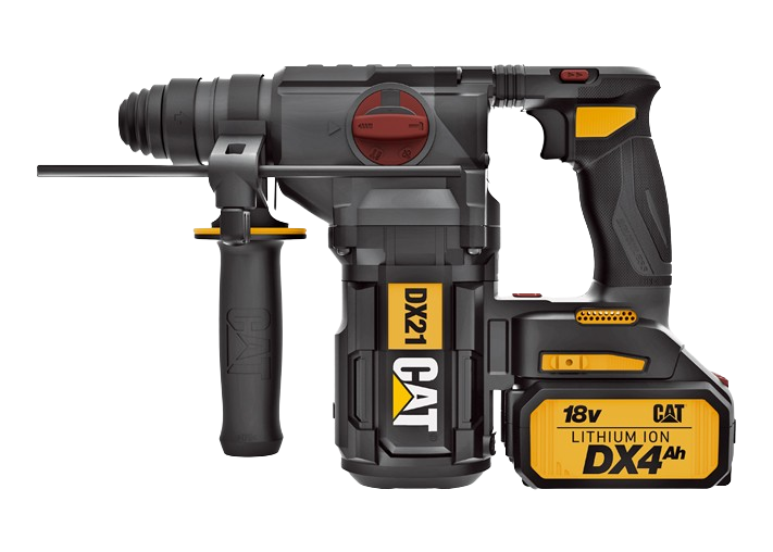 פטישון נטען  18V BL + סוללות DX21 CAT 2X4.0AH