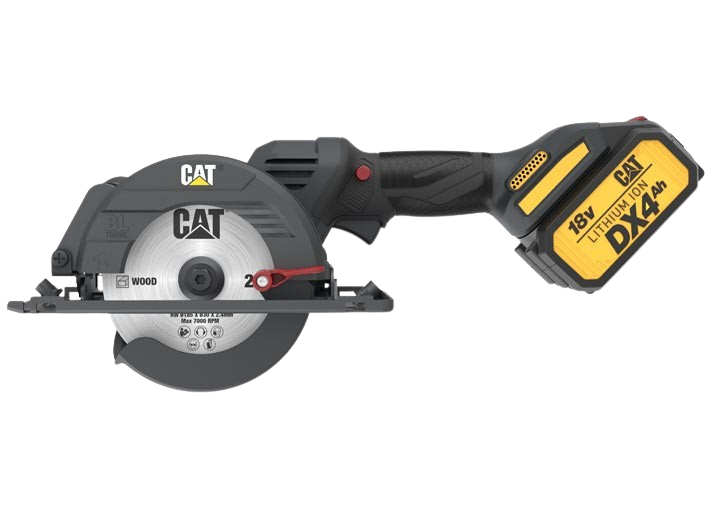מסור מיני עגול 120 מ"מ CAT 18V BL 2X4.0A